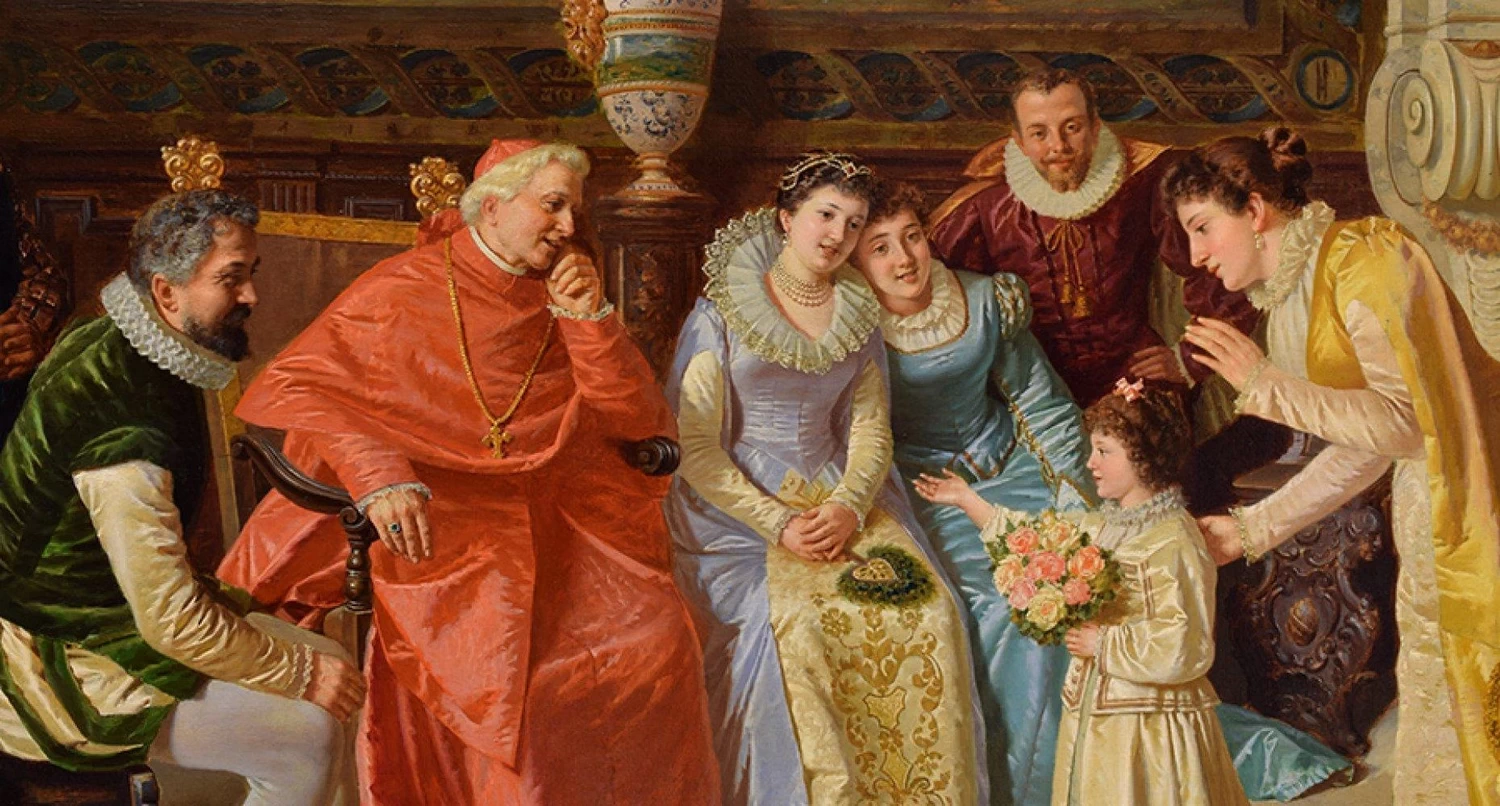 La presentazione, 1897 - detaglio